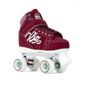 Rio Roller Mayhem II Children's Quad Skates - Red - UK:5J EU:38 US:M6L7