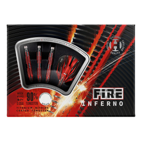 Harrows Šipky Harrows Fire Inferno 90% soft 21 g Fire Inferno 90 soft 21g