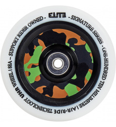 Kolečko Elite Air Ride Camo 125mm bílé