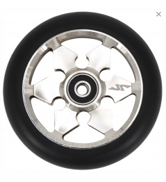 JP Ninja 6-Spoke 110mm stříbrné kolečko