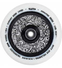 Kolečko Elite Air Ride Floral 125mm bílé