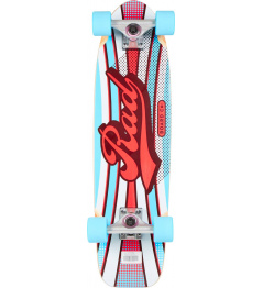 Longboard RAD Cali Cruiser 28.5" Milkshake
