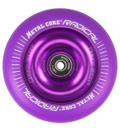 Metal Core Radical Fluorescent 110 mm kolečko fialové