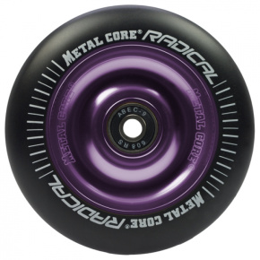 Metal Core Radical 100 mm koliesko čierno fialové