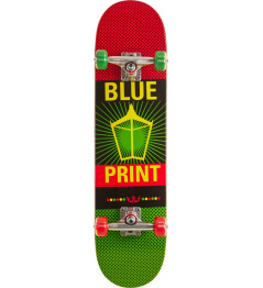 Skateboard Blueprint Pachinko V2 7.75" Rasta