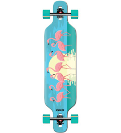 Madrid Drop-Thru Kompletní Longboard (40"|Flamingos)