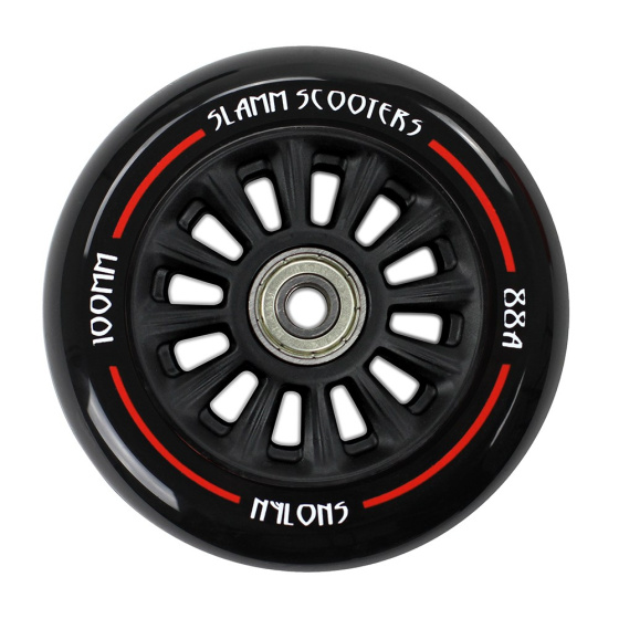 Kolečko Slamm Nylon 100mm Černé