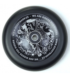 Kolečko Scootshop 110mm Stickerbomb