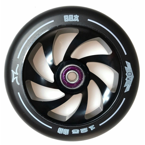 Kolečko AO Spiral 125 mm černé