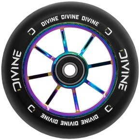 Kolečko Divine Spoked 100mm Neochrome