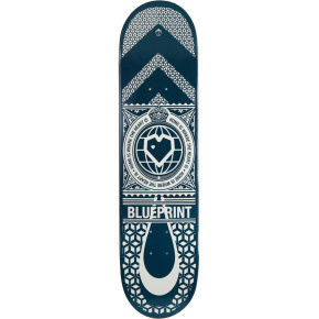 Blueprint Home Heart Skate Deska (8"|Modrá)