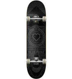 Blueprint Home Heart Skateboard Komplet (8.25"|Černá/Šedá)