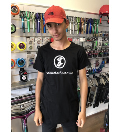 Tričko Scootshop.cz Longfit černé