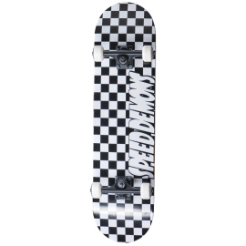 Speed Demons Checkers Skateboard Komplet (7.5"|Černá/Bílá)