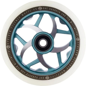 Kolečko Striker Essence V3 White 110mm Tyrkysová