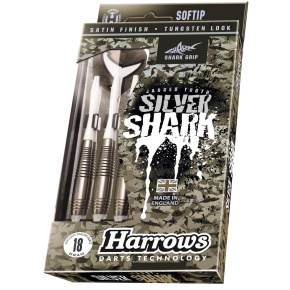 Harrows Šipky Harrows Silver Shark soft 18g Silver Shark soft 18g