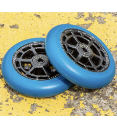 Kolečka UrbanArtt Civic 110x24mm Black/Arctic Blue 2ks
