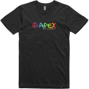Apex Rainbow Tričko (14|Černá)