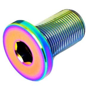 TLC Primo/Haro BMX Crank Spindle šroub (Rainbow)