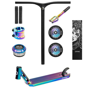 Freestyle koloběžka Custom Divine Park ALU Neochrome