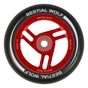 Koliesko Bestial Wolf Race 110 mm čierno červené