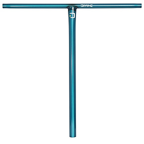 Řídítka Divine T-bar standard 650x610 mm Polished Teal