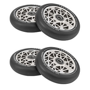 Balení 1+1 Kolečka Oath Bermuda 110mm Neo silver 4ks