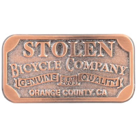 Stolen Badge (Small Crest Rose Gold|Flat)