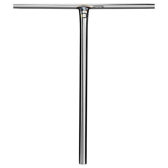 Řídítka Divine T-bar oversize 580x580 mm stříbrná