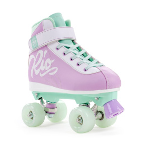 Rio Roller Milkshake Children's Quad Skates - Mint Berry - UK:5J EU:38 US:M6L7