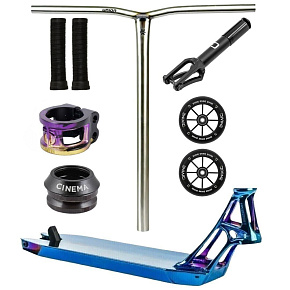 Freestyle koloběžka Custom Divine X Ethic Pandemonium V2 500 mm modrá