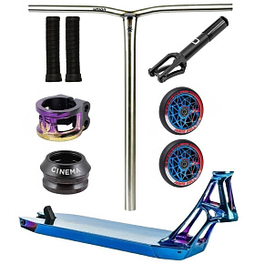 Freestyle koloběžka Custom Divine X Ethic Pandemonium V2 500 mm modrá