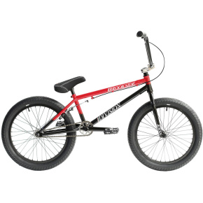 Division Brookside 20" 2021 Freestyle BMX Kolo (20.5" | Black/Red Fade)