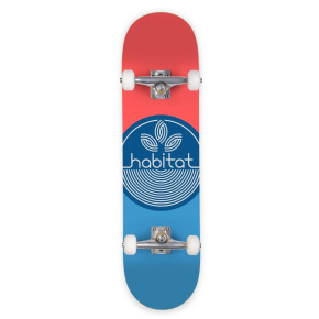 Habitat Leaf Dot Skateboard Komplet (7.75"|Modrá)