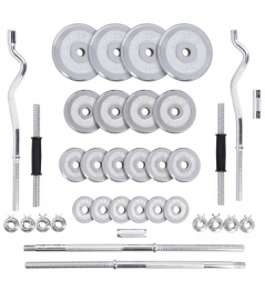 Činkový set v kufru HMS STC55 55 kg chrom