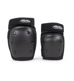 REKD Youth Heavy Duty Double Pad Set Black L