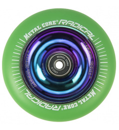 Metal Core Radical Rainbow 110 mm koliesko zelená