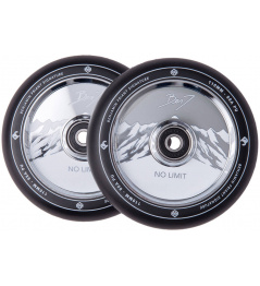 Kolečka Striker Benj No Limit 110mm black/chrome 2ks
