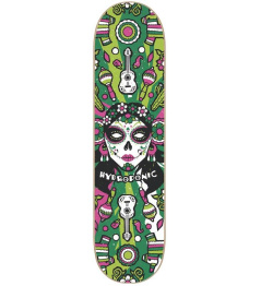 Hydroponic Mexican Skull 2.0 Skate Deska (8"|Green Catrina)