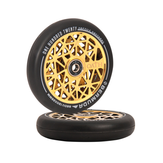 Kolieska Oath Bermuda 120mm zlaté 2ks