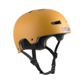 TSG Evolution Solid Color Helmet Satin Yellow Ochre S/M