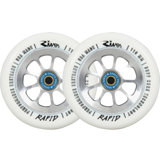 Kolečka River Naturals Rapid 110mm Blizzard 2ks