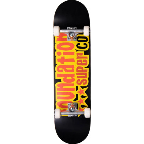 Foundation 3 Star Skateboard Komplet (8.125"|Černá)