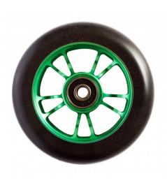 Blunt 10 Spokes 100 mm čierno zelené koliesko