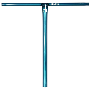 Řídítka Divine T-bar oversize 580x580 mm Polished Teal Řídítka Divine T-bar oversize 580x580 mm Polished Teal