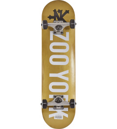 Skateboard Zoo York Logo 7.5" Gold