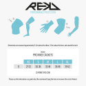 REKD Pro Knee Gaskets - Black - Large