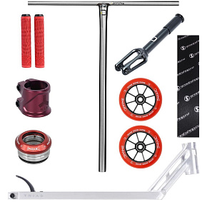 Freestyle koloběžka Custom Divine X Triad Vixen V2 520mm červeno/stříbrná