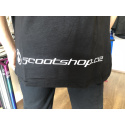 Tričko Scootshop.cz Longfit černé