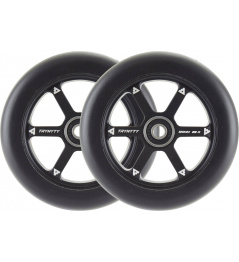 Kolečka Trynyty Armadillo 120mm černé 2ks
